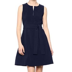 Never Worn Tie Waist Dress, Navy